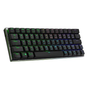 کیبورد مکانیکال گیمینگ با سیم و بی سیم کولرمستر  SK622 SPACE GRAY
